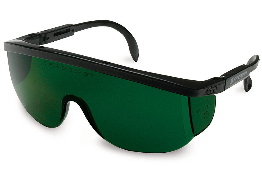 Das Bild zeigt eine IPL-Schutzbrille.